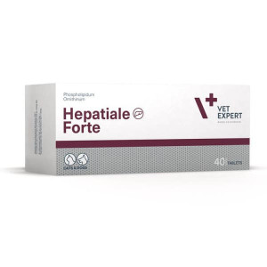 VETEXPERT HEPATIALE FORTE 300mg N40 suņiem, kaķiem